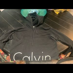 Calvin Klein Cropped Hoodie